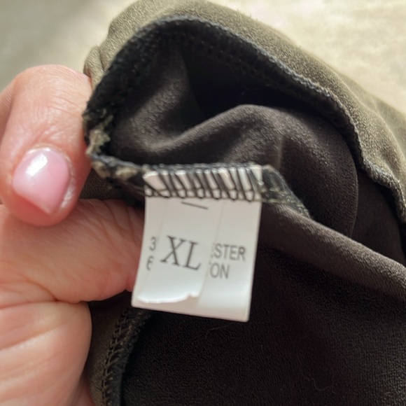 171 super cute unbranded suede leggins !! - Picture 4 of 4